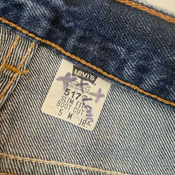 Levi Vintage 517 Denim Shorts - Picture 4 of 4